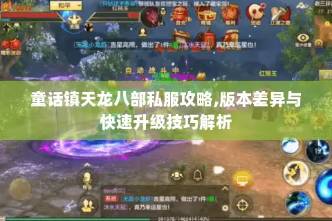 童话镇天龙八部私服攻略,版本差异与快速升级技巧解析