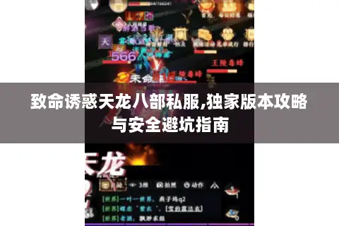 致命诱惑天龙八部私服,独家版本攻略与安全避坑指南 致命诱惑天龙八部私服,独家版本攻略与安全避坑指南