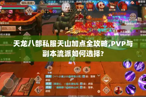 天龙八部私服天山加点全攻略,PVP与副本流派如何选择?