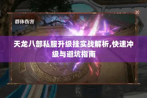 天龙八部私服升级挂实战解析,快速冲级与避坑指南 天龙八部私服升级挂实战解析,快速冲级与避坑指南