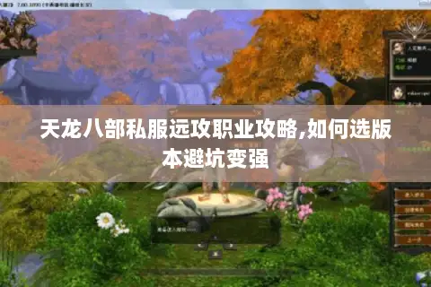 天龙八部私服远攻职业攻略,如何选版本避坑变强