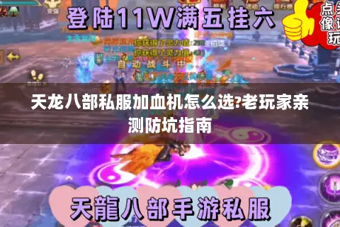 天龙八部私服加血机怎么选?老玩家亲测防坑指南