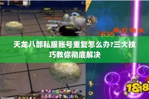 天龙八部私服账号重复怎么办?三大技巧教你彻底解决