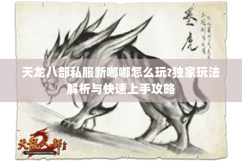 天龙八部私服新嘟嘟怎么玩?独家玩法解析与快速上手攻略 天龙八部私服新嘟嘟怎么玩?独家玩法解析与快速上手攻略