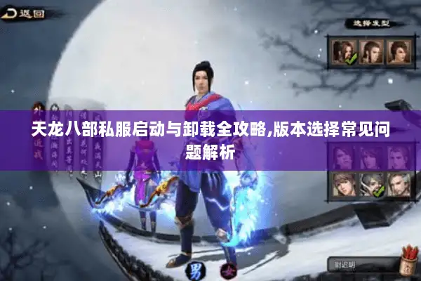 天龙八部私服启动与卸载全攻略,版本选择常见问题解析