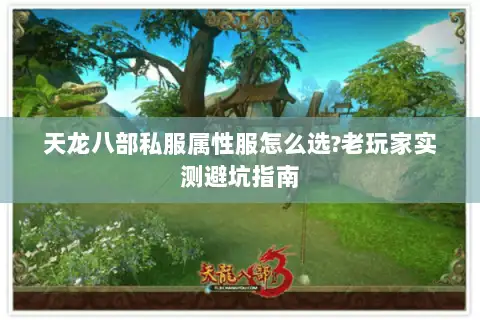 天龙八部私服属性服怎么选?老玩家实测避坑指南