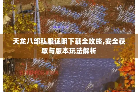 天龙八部私服证明下载全攻略,安全获取与版本玩法解析