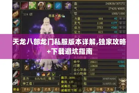 天龙八部龙门私服版本详解,独家攻略+下载避坑指南 天龙八部龙门私服版本详解,独家攻略+下载避坑指南