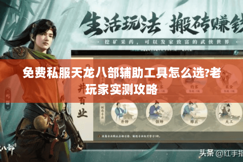 免费私服天龙八部辅助工具怎么选?老玩家实测攻略