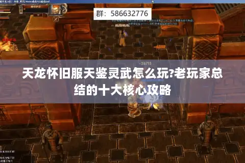 天龙怀旧服天鉴灵武怎么玩?老玩家总结的十大核心攻略