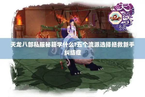 天龙八部私服秘籍学什么?五个流派选择拯救新手纠结症