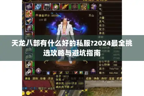 天龙八部有什么好的私服?2024最全挑选攻略与避坑指南