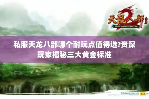 私服天龙八部哪个耐玩点值得选?资深玩家揭秘三大黄金标准 私服天龙八部哪个耐玩点值得选?资深玩家揭秘三大黄金标准