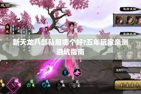 新天龙八部私服哪个好?五年玩家亲测避坑指南 新天龙八部私服哪个好?五年玩家亲测避坑指南