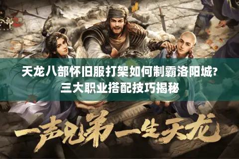 天龙八部怀旧服打架如何制霸洛阳城?三大职业搭配技巧揭秘