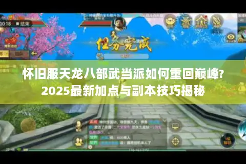 怀旧服天龙八部武当派如何重回巅峰?2025最新加点与副本技巧揭秘